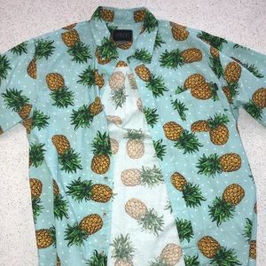 Pineapple Button Up